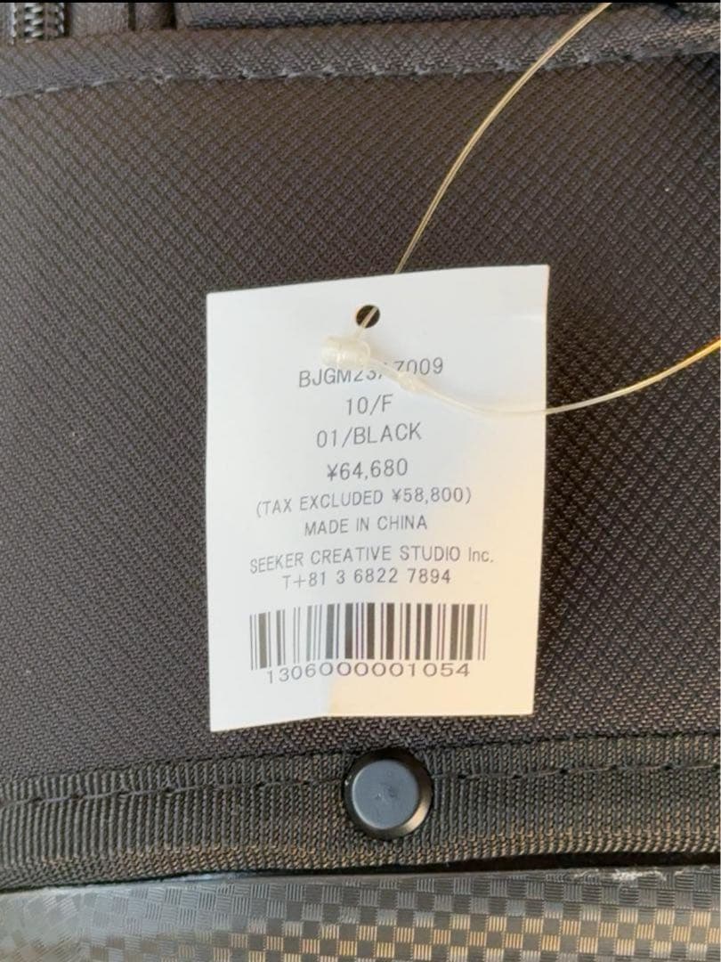 新品【bagjack GOLF】バッグジャック　ゴルフ　トラベルカバー