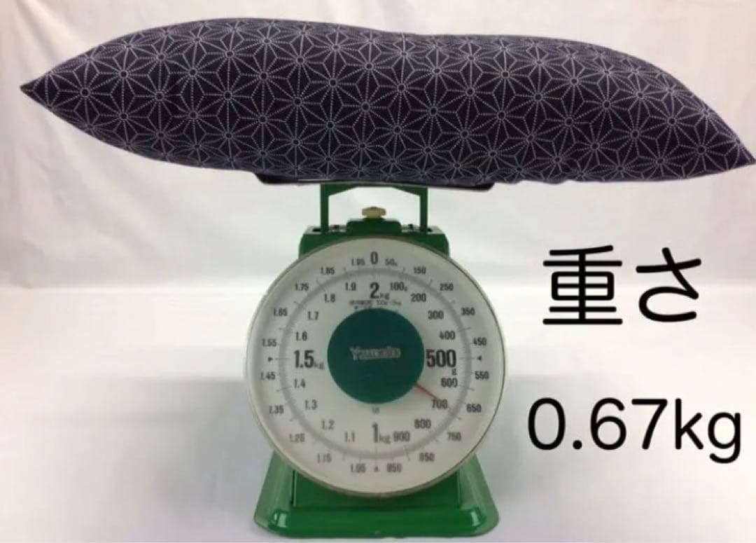 【新品工場より出来たて発送】小座布団 麻の葉 45×45㎝ 紺 7枚エンジ7枚