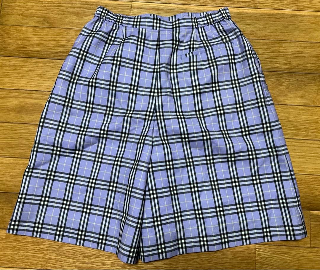 【美品】BURBERRY ゴルフ ノバチェック キュロットスカート 9号