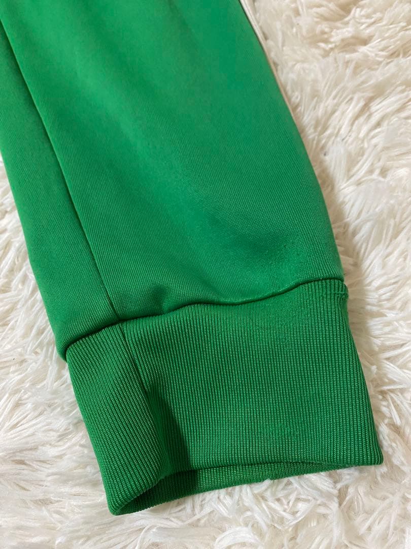 adidas グリーン ジャージパンツ　トラックパンツ　LL