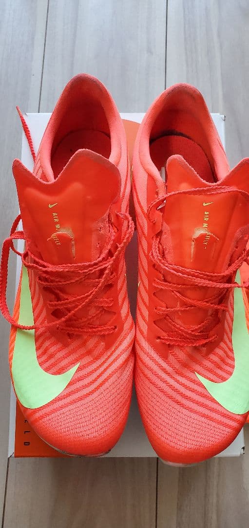 Nike Air Zoom マックスフライ2、26.5サイズ 左外パンクあり
