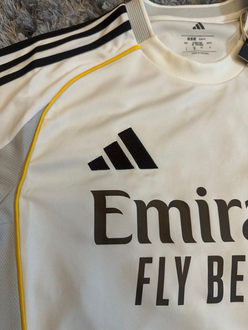 adidas Real Madrid サッカーシャツ Lサイズ