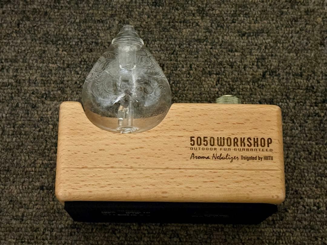 美品　5050 WORKSHOP AROMA NEBULIZER アロマオイル付