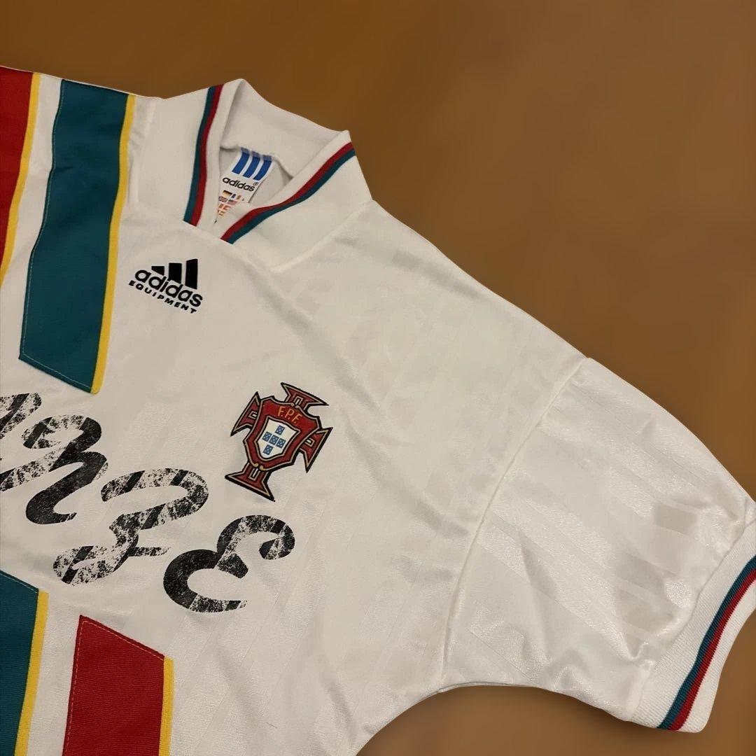 激レア　90s Adidas U.K.製　ポルトガル代表 ゲームシャツ