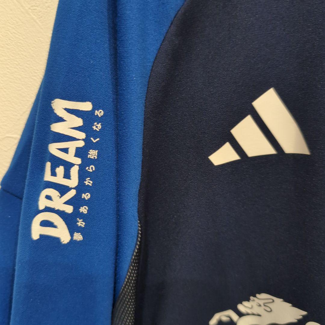 adidas 日本サッカー協会 ジャージ ネイビー