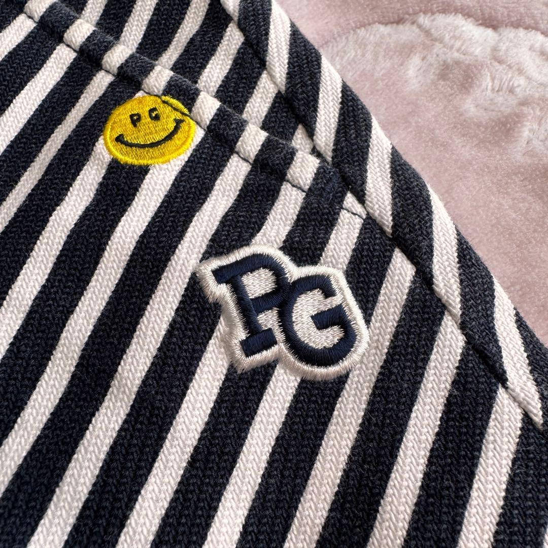 《美品》PEARLY GATES スカート　にこちゃん　ボーダー