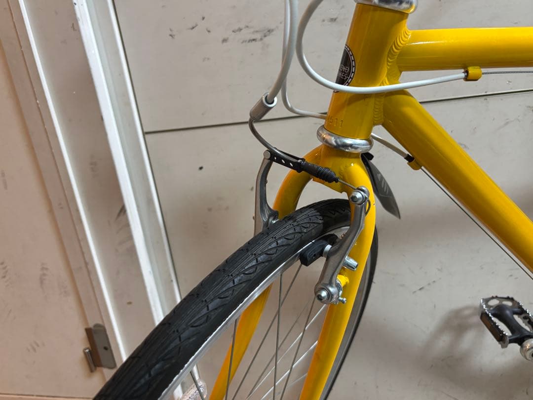 WEEKEND BIKES クロスバイク 700C イエロー