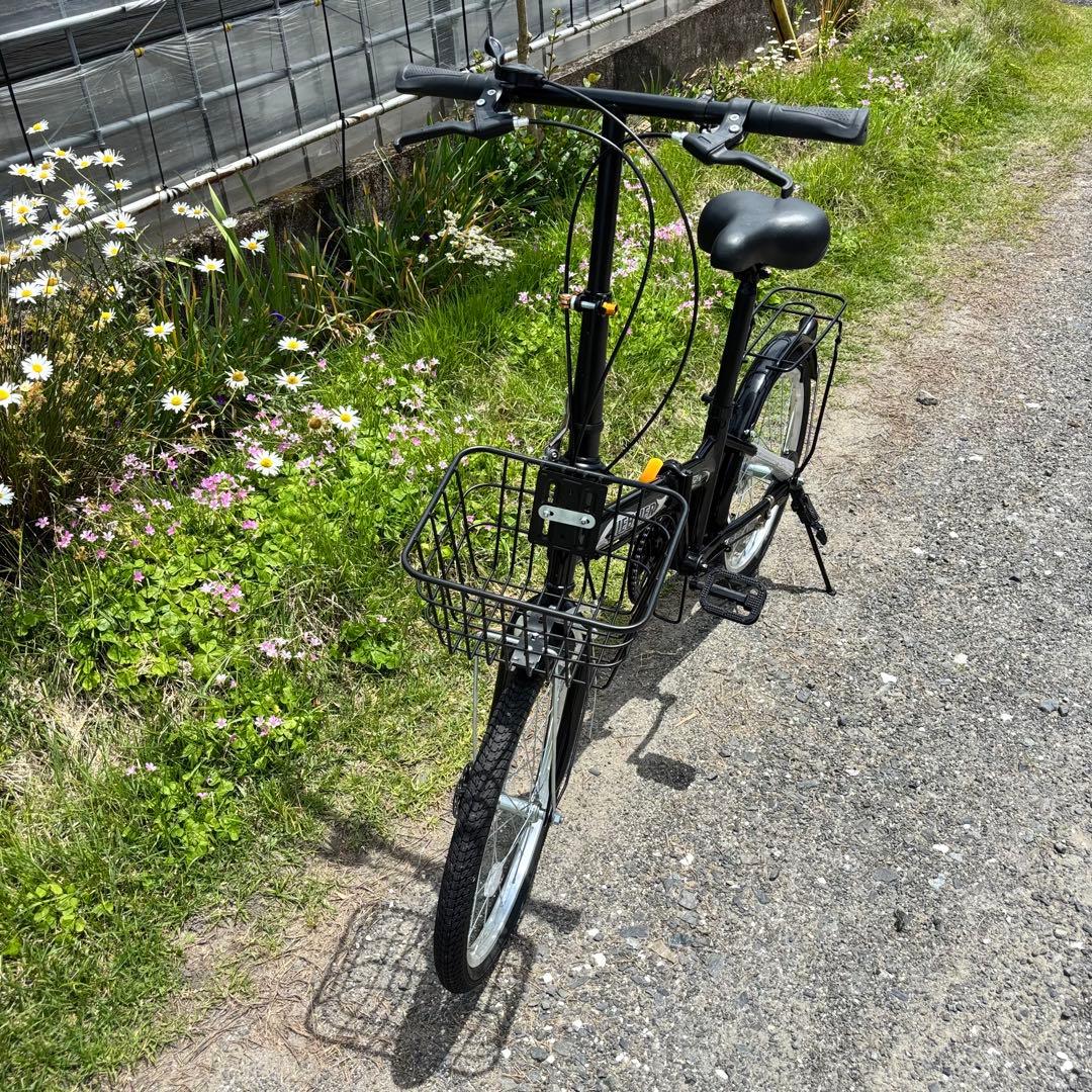 【直接引取限定】JIEBEIER 折りたたみ自転車 20インチ 7段変速ギア