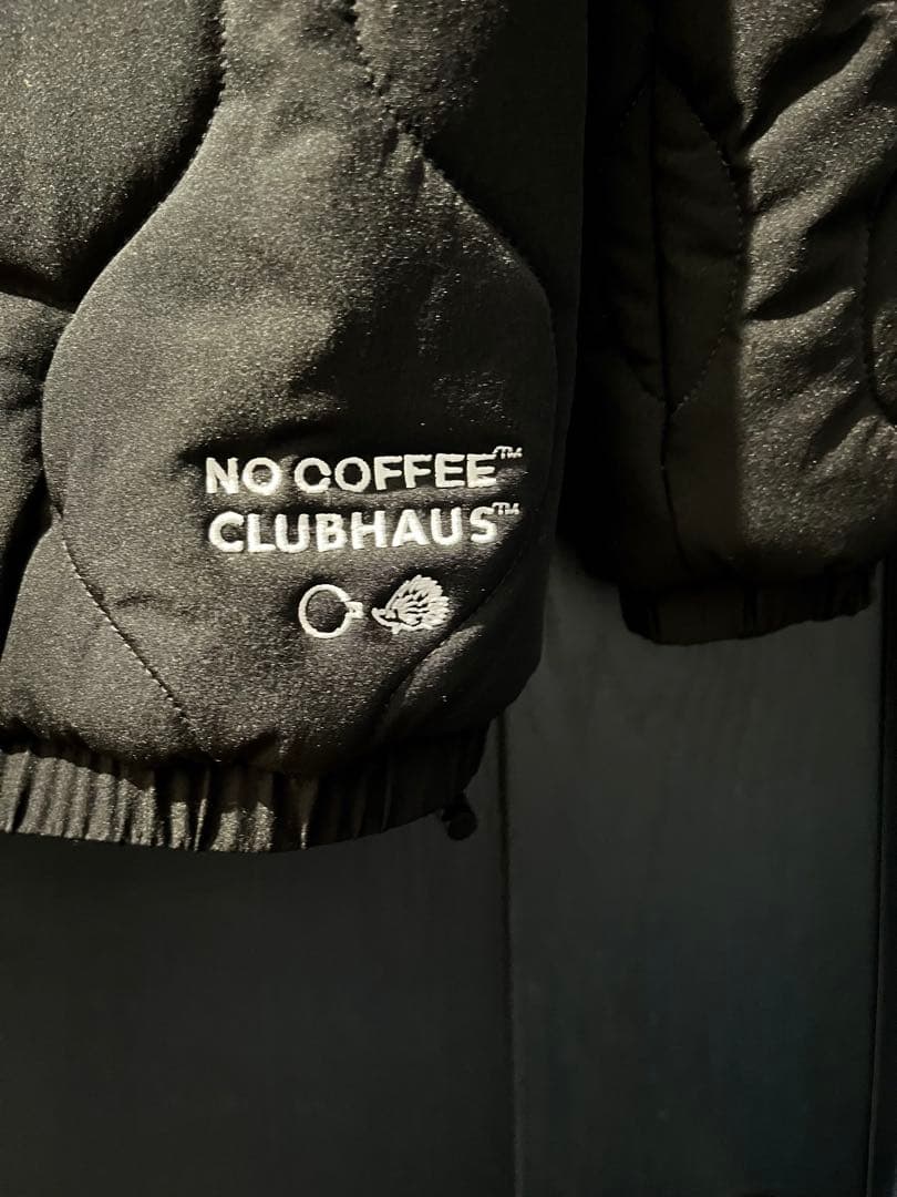 NO COFFEE × CLUBHAUS \"NO GOLF\"中綿ピステ