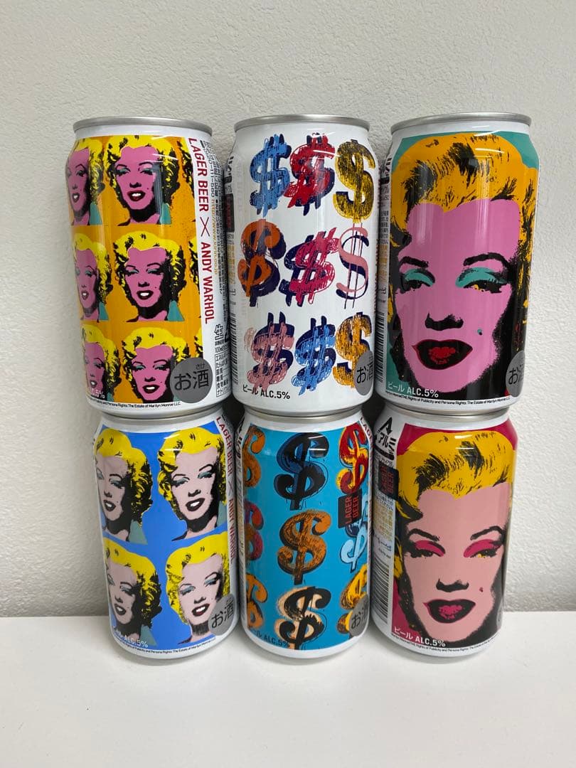 [超希少] キリンラガービール X アンディ・ウォーホル 缶ビール 20種セット