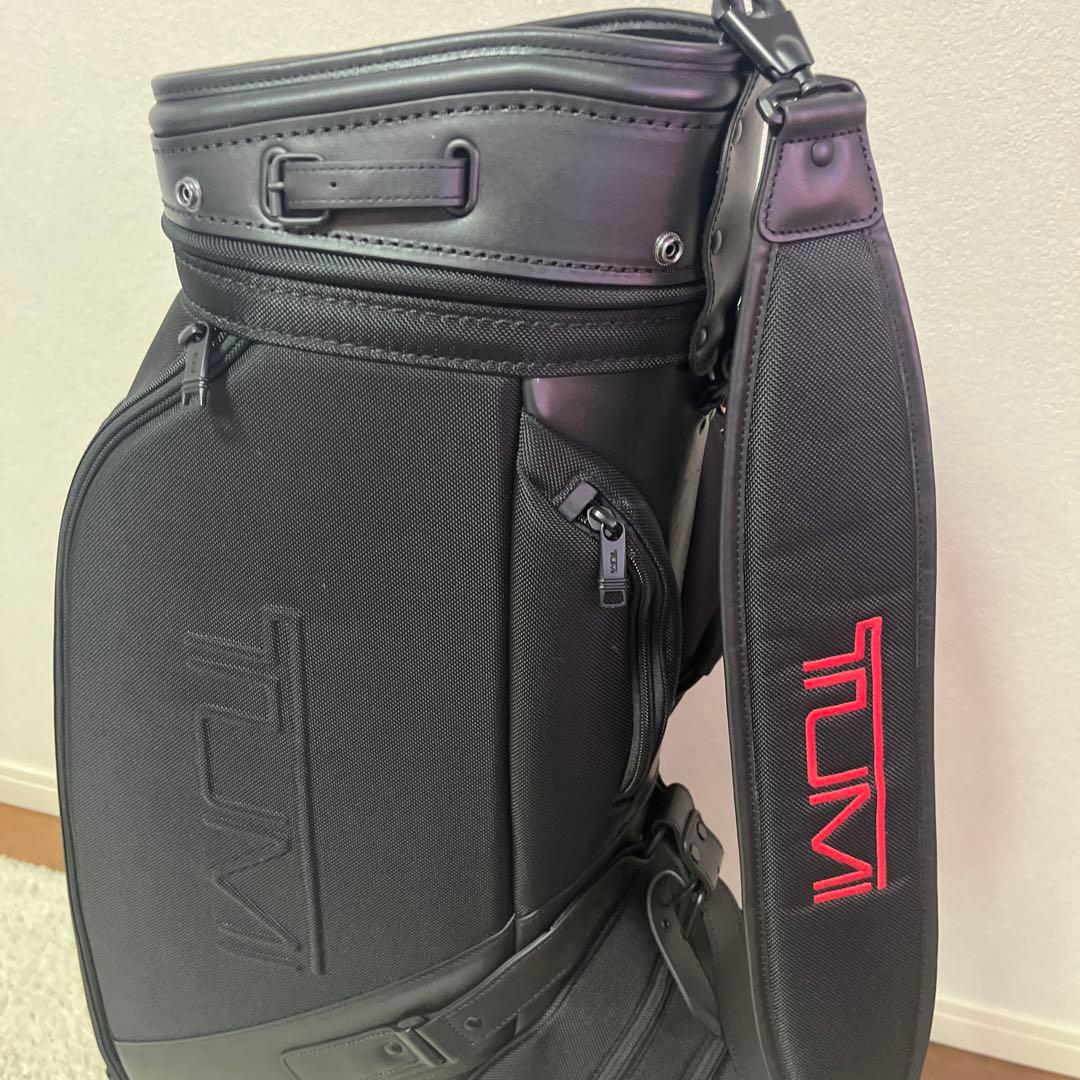【再々再々値下げ！】値下げ値下げ！TUMI ブラック ゴルフバッグ