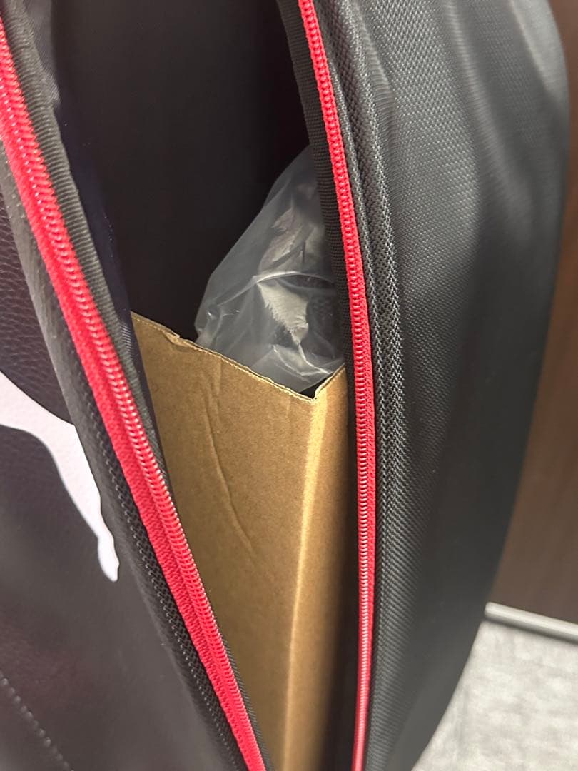 新品未使用！PUMA ゴルフバッグ 9インチ ブラック/レッド