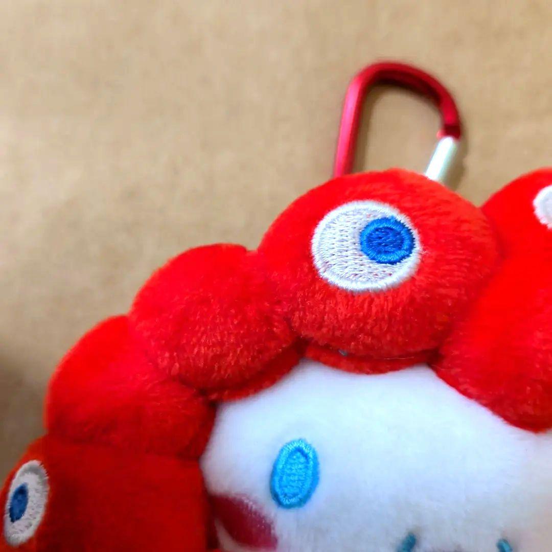 ミャクミャク なりきり シナモンロール コラボ風 ぬいぐるみキーホルダー