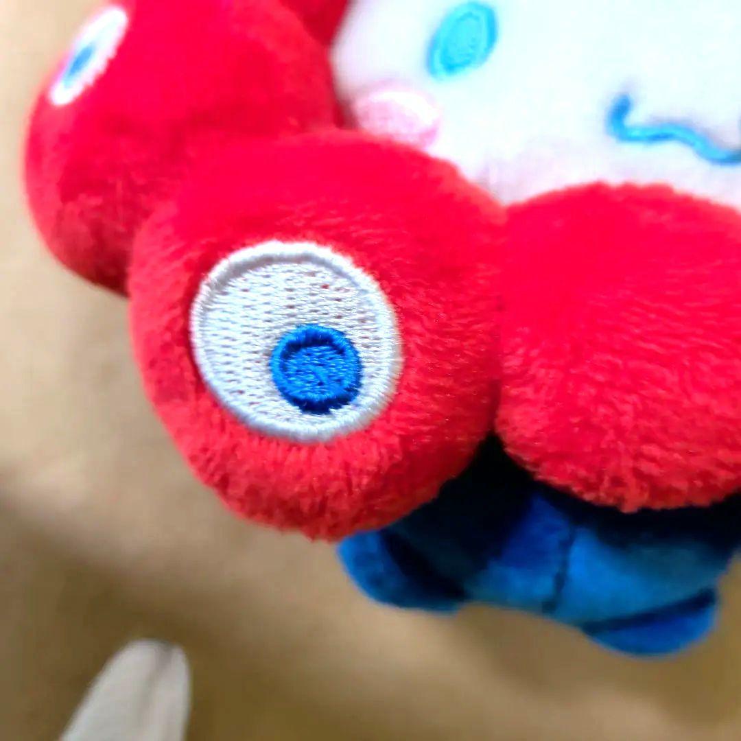 ミャクミャク なりきり シナモンロール コラボ風 ぬいぐるみキーホルダー
