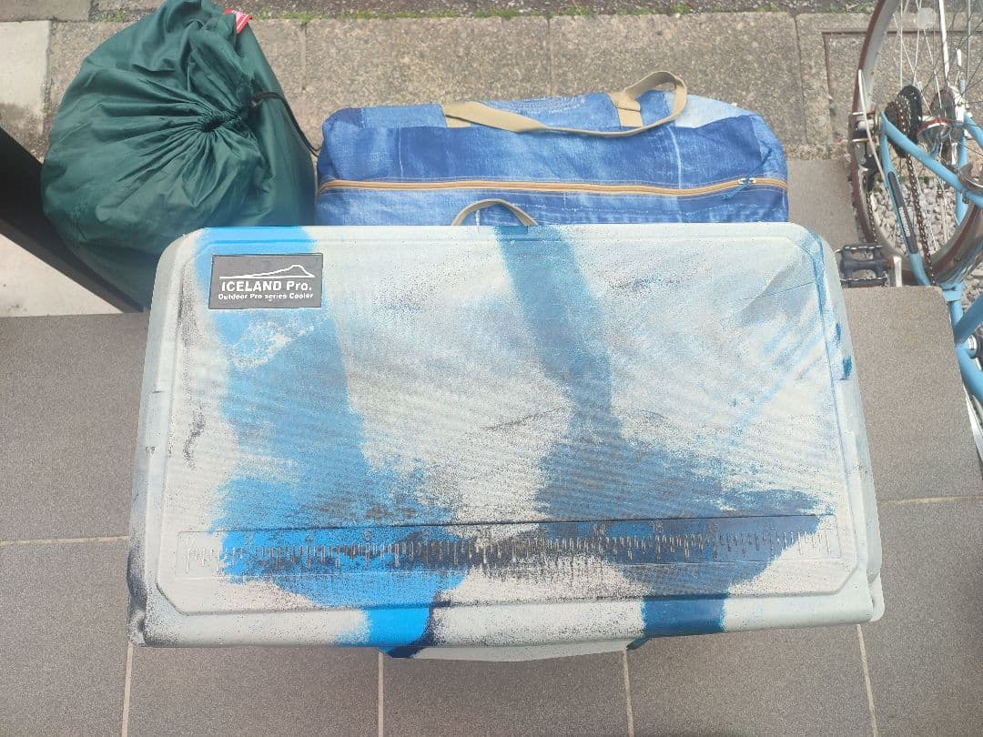 Coleman テント収納バッグ 緑色