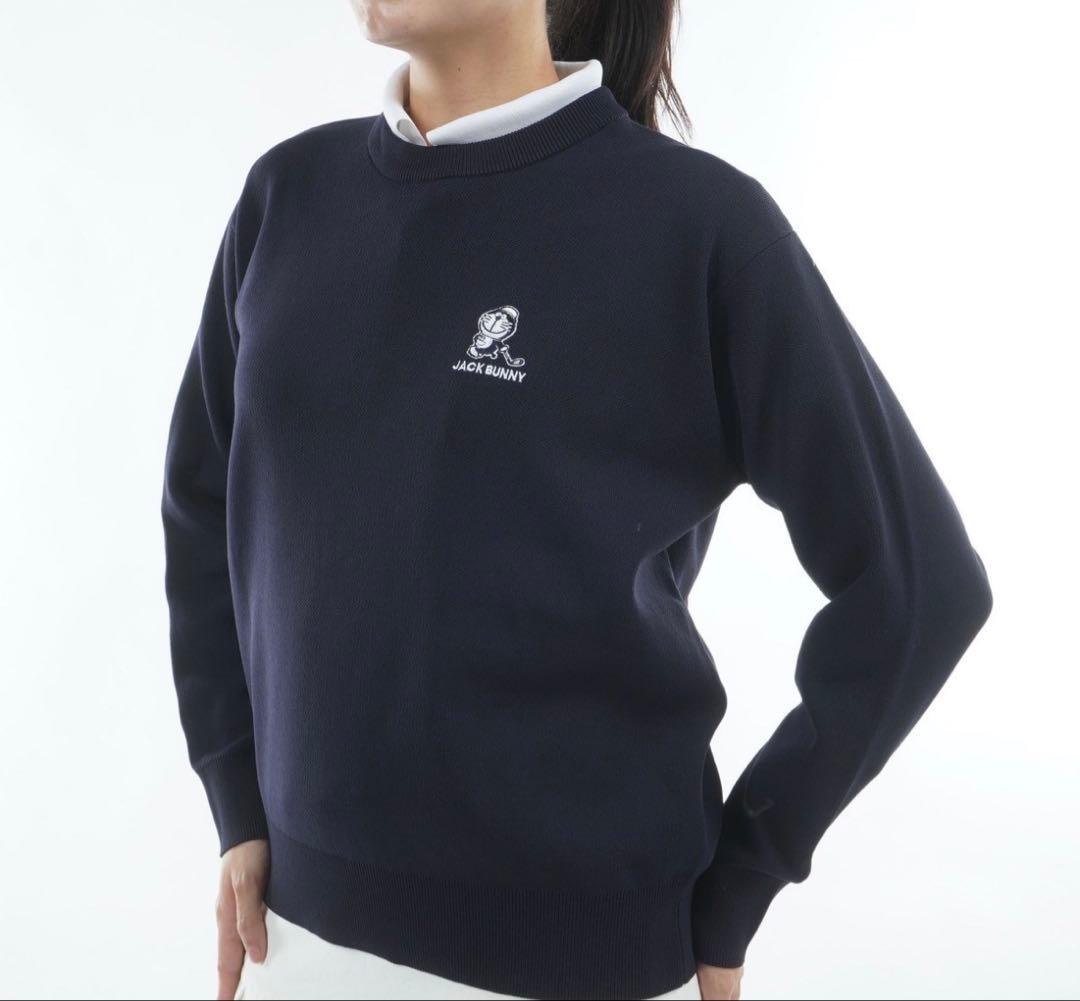 ジャックバニー　ドラえもん　ポリエステル　ニット　ネイビー　2 タグ付き新品