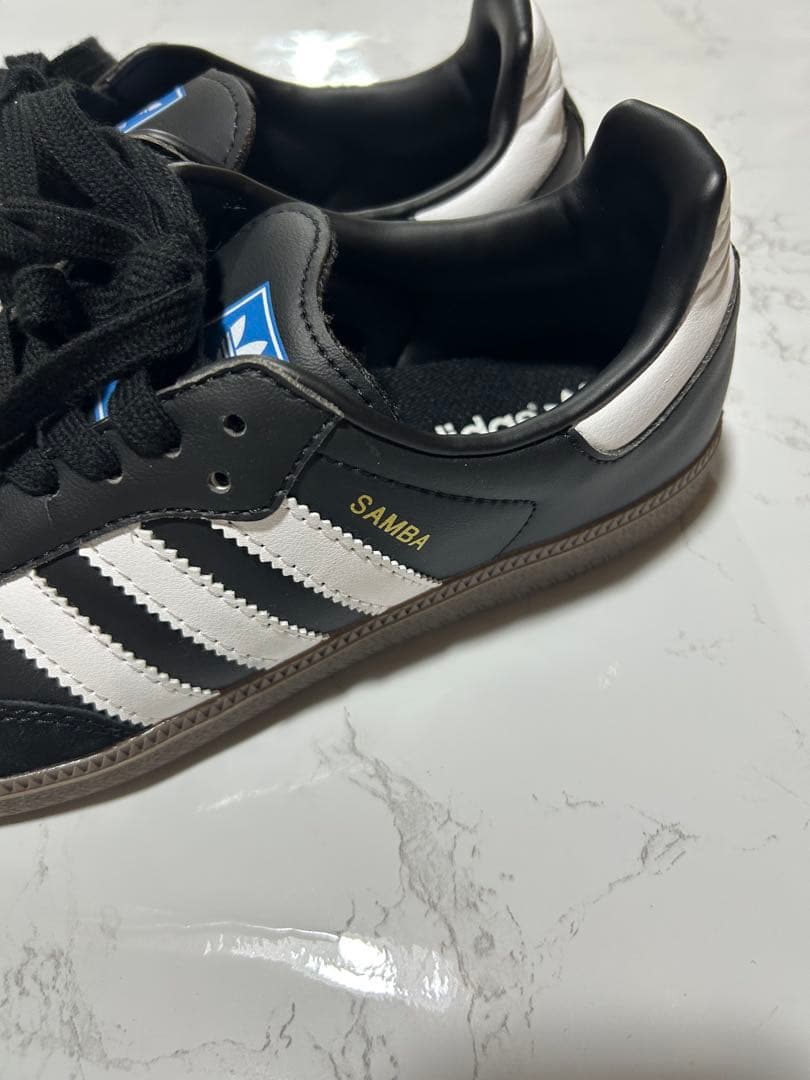 26.5adidas Samba 黒/白 スニーカー