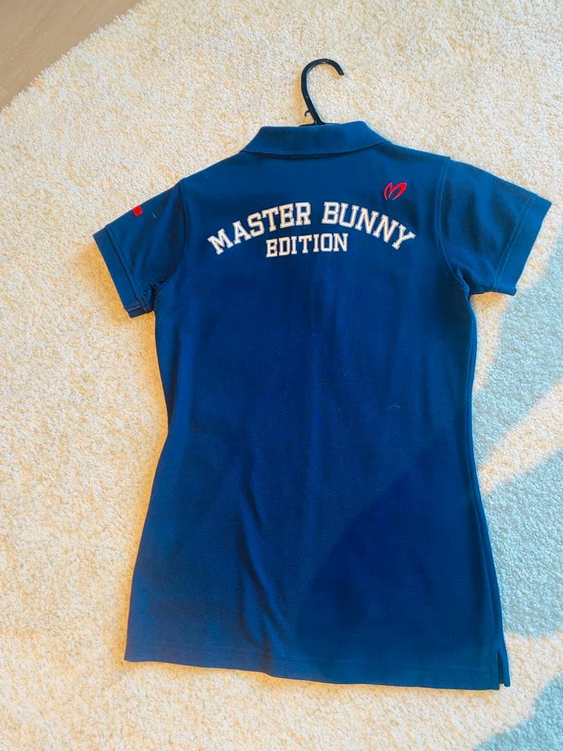 MASTER BUNNY EDITION ポロシャツ ネイビー