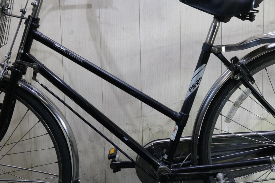 丸石自転車 PREMIER 26インチ PS-26 AUTO LEDレトロ自転車