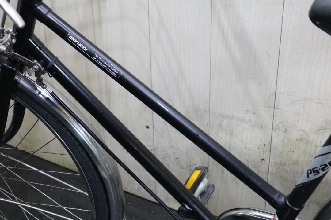 丸石自転車 PREMIER 26インチ PS-26 AUTO LEDレトロ自転車