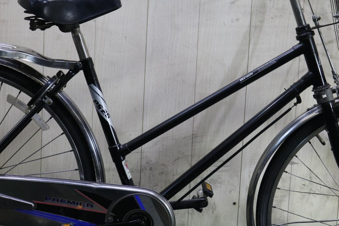 丸石自転車 PREMIER 26インチ PS-26 AUTO LEDレトロ自転車