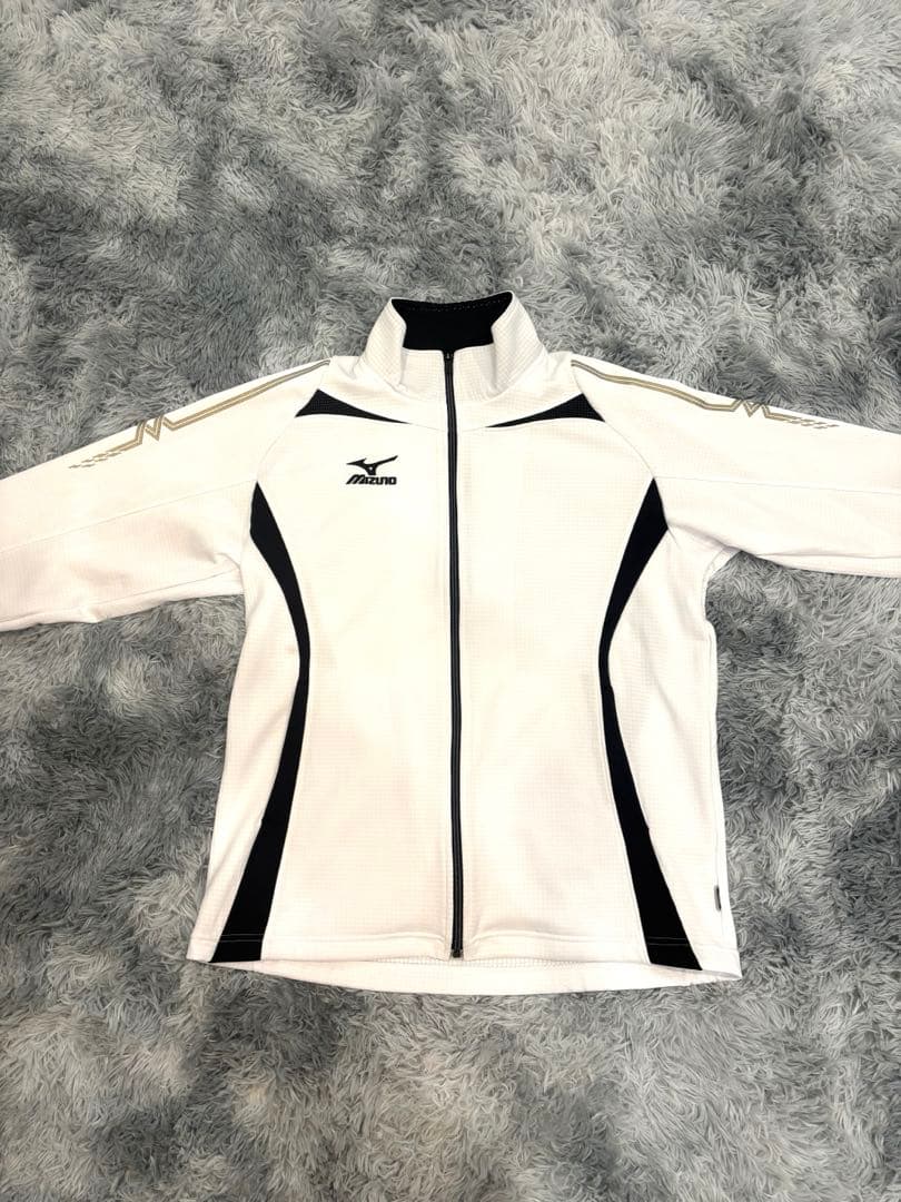 MIZUNO QUICKDRY PULS ジャージ/セットアップ 白/ホワイト