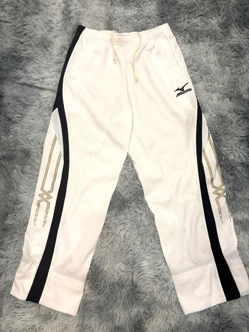 MIZUNO QUICKDRY PULS ジャージ/セットアップ 白/ホワイト