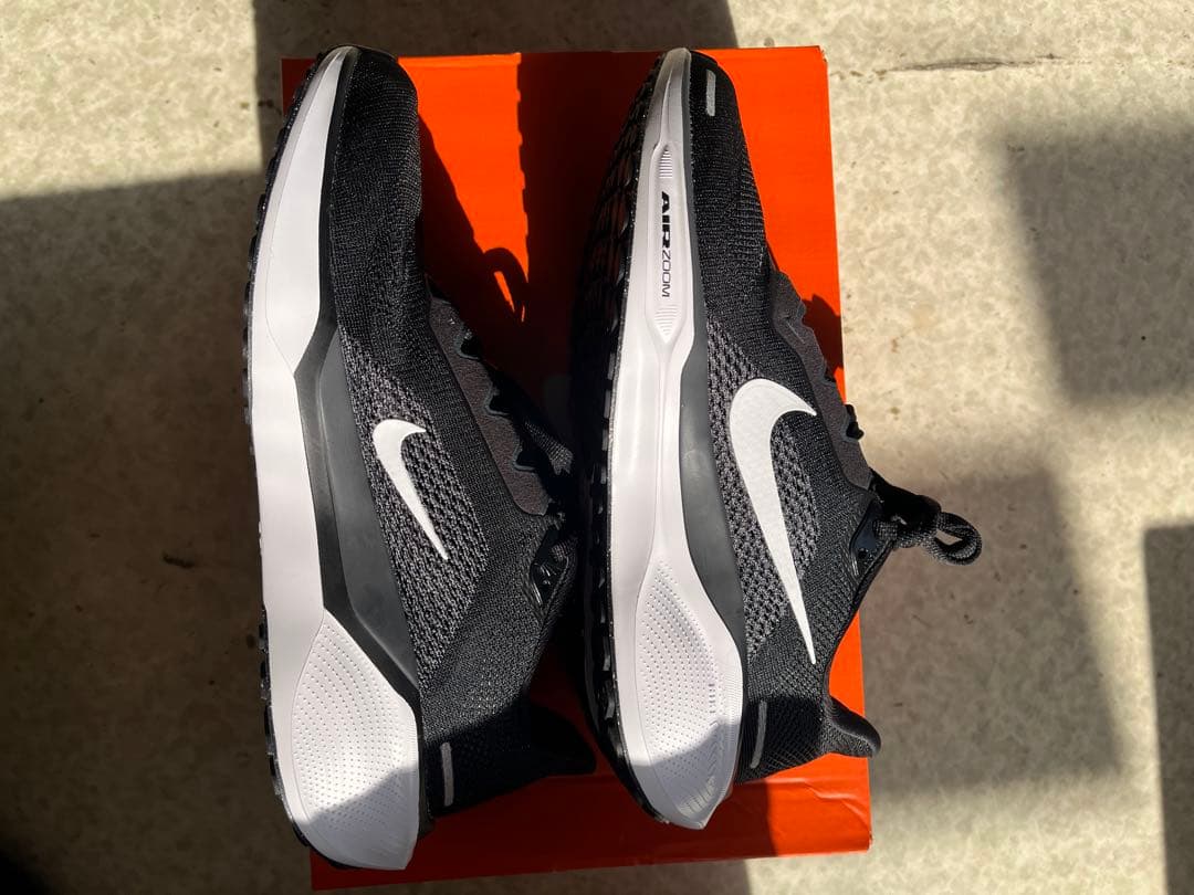 【美品】NIKEペガサス41 ブラック　25.5 cm