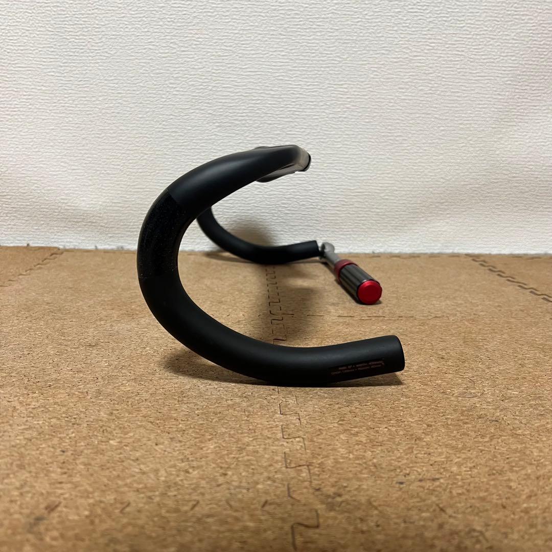 自転車　軽量　ロードバイク　カーボン　エアロ　ドロップハンドル　400mm