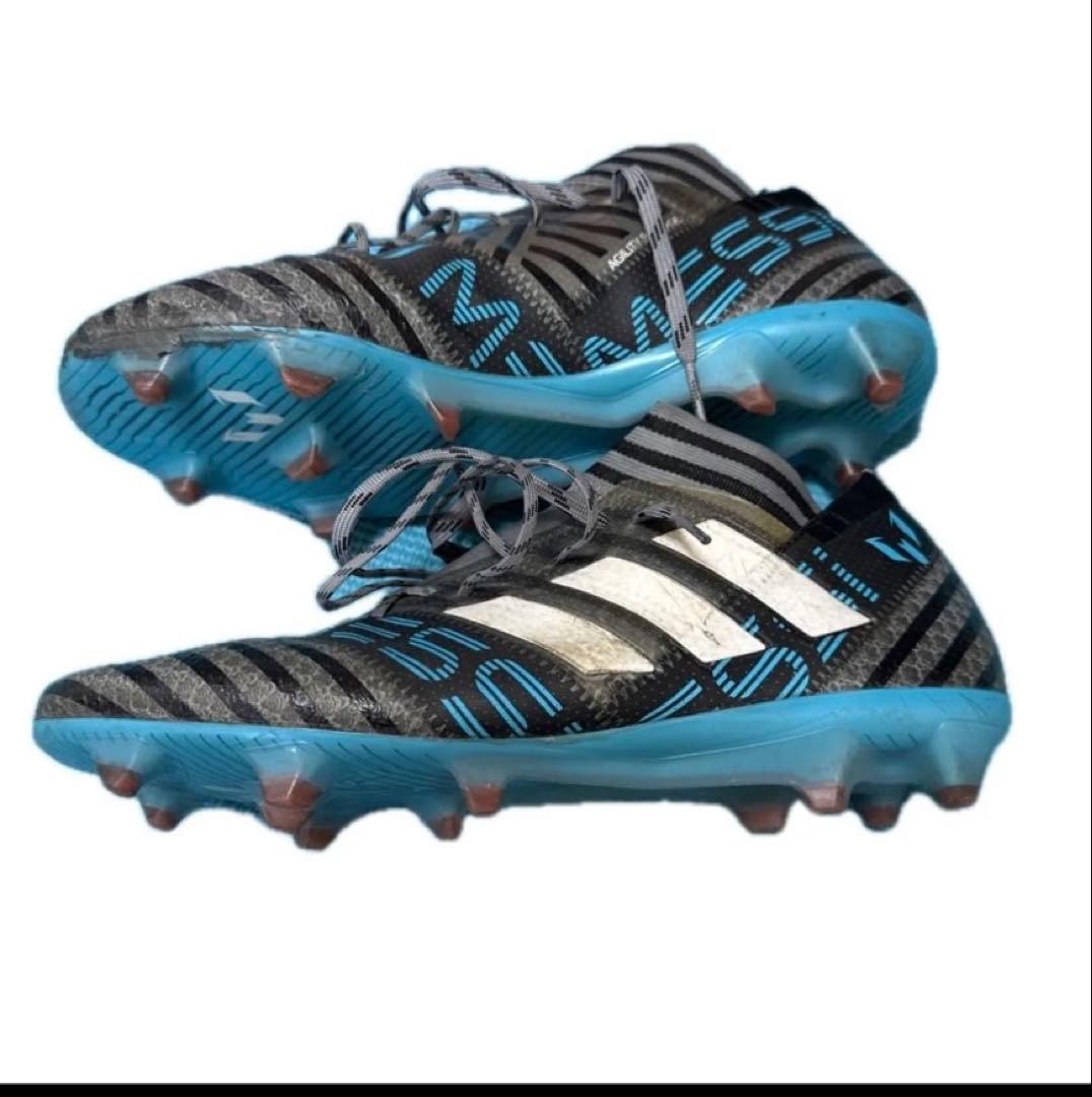 adidas Messi 17.1スパイク グレー/ブルー