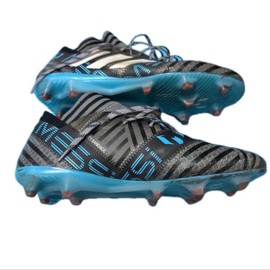 adidas Messi 17.1スパイク グレー/ブルー