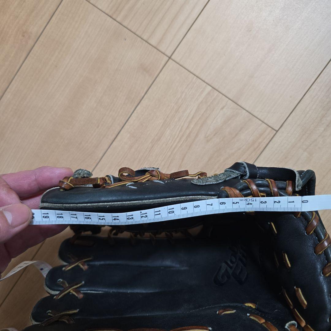 いし。Mizuno Global Elite ブラック 軟式グローブ