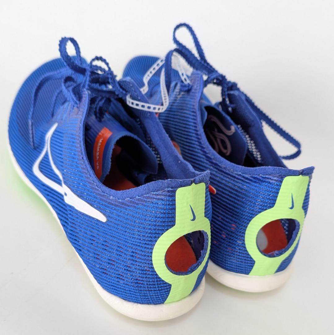 NIKE スパイク ロゴ大きめ 陸上競技 マンバ6 ブルー US11 29cm