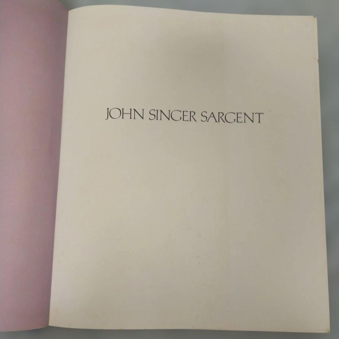 ジョン シンガー サージェント画集1982 RATCLIFF ABBEVILLE