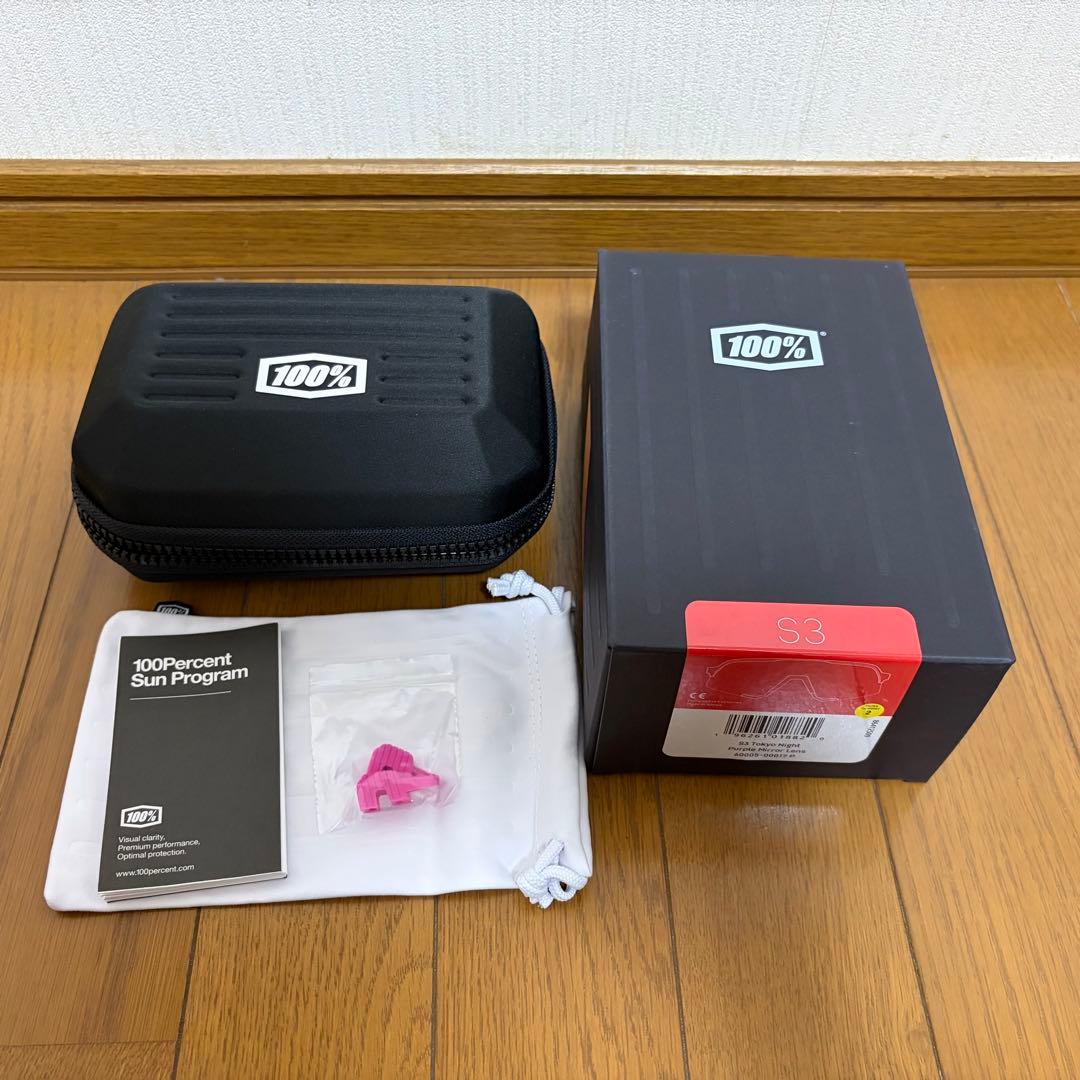 ワンハンドレッド サングラス S3 tokyo night purple