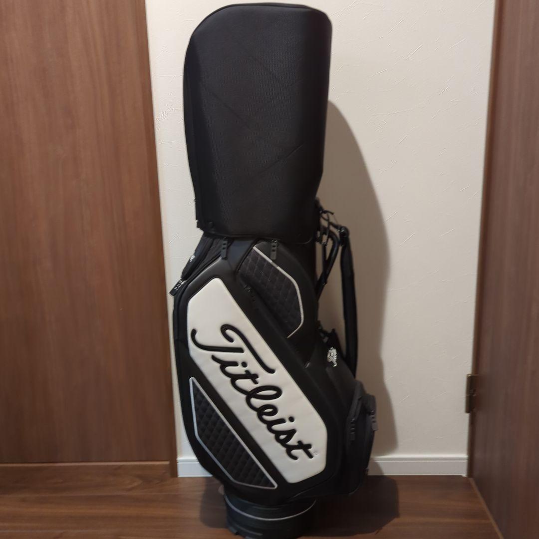 Titleist キャディバッグ 黒/白