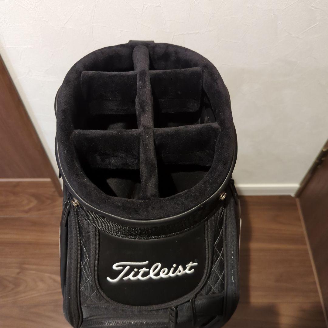 Titleist キャディバッグ 黒/白