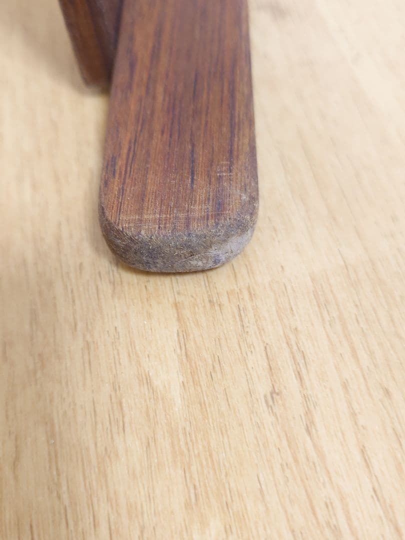 【美品】折りたたみ式木製アウトドアテーブル