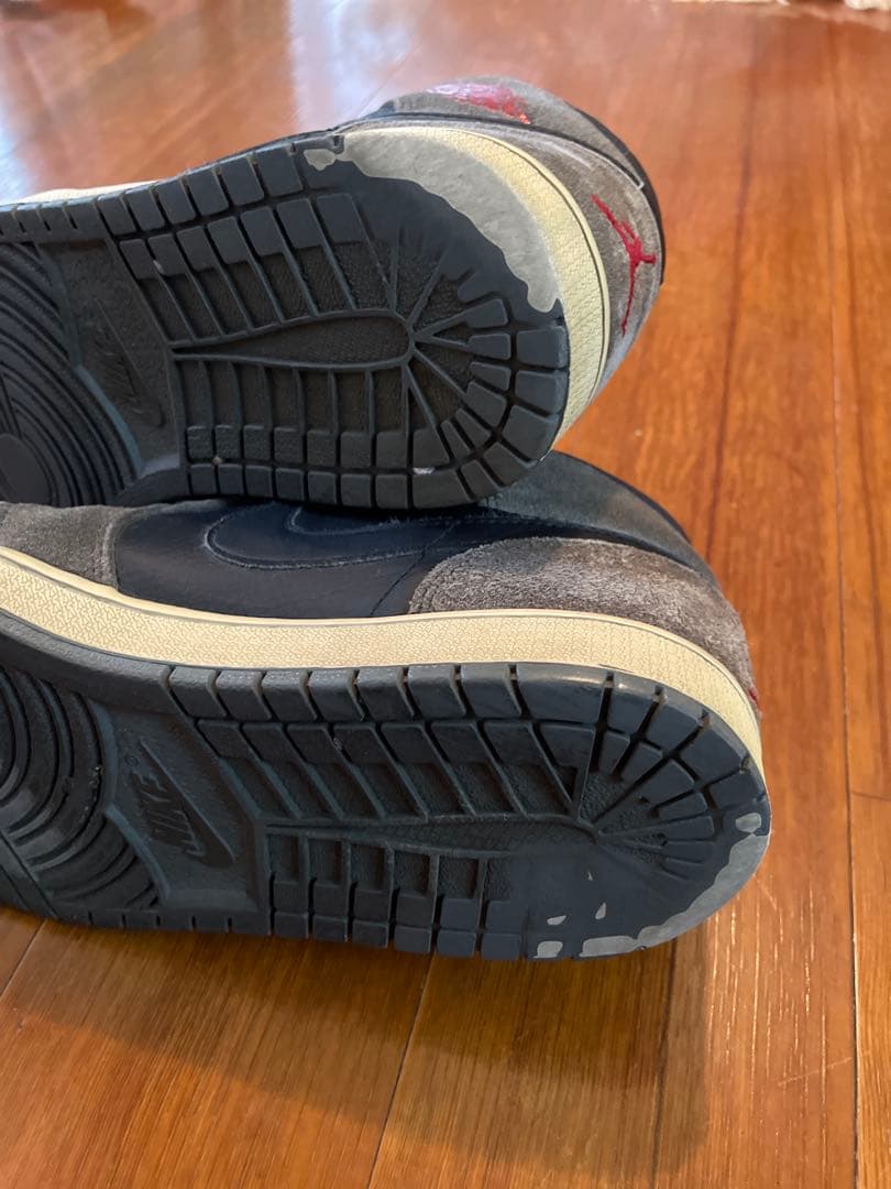 激レア！Nike Air Jordan ハイカット スニーカー グレー/ブラック