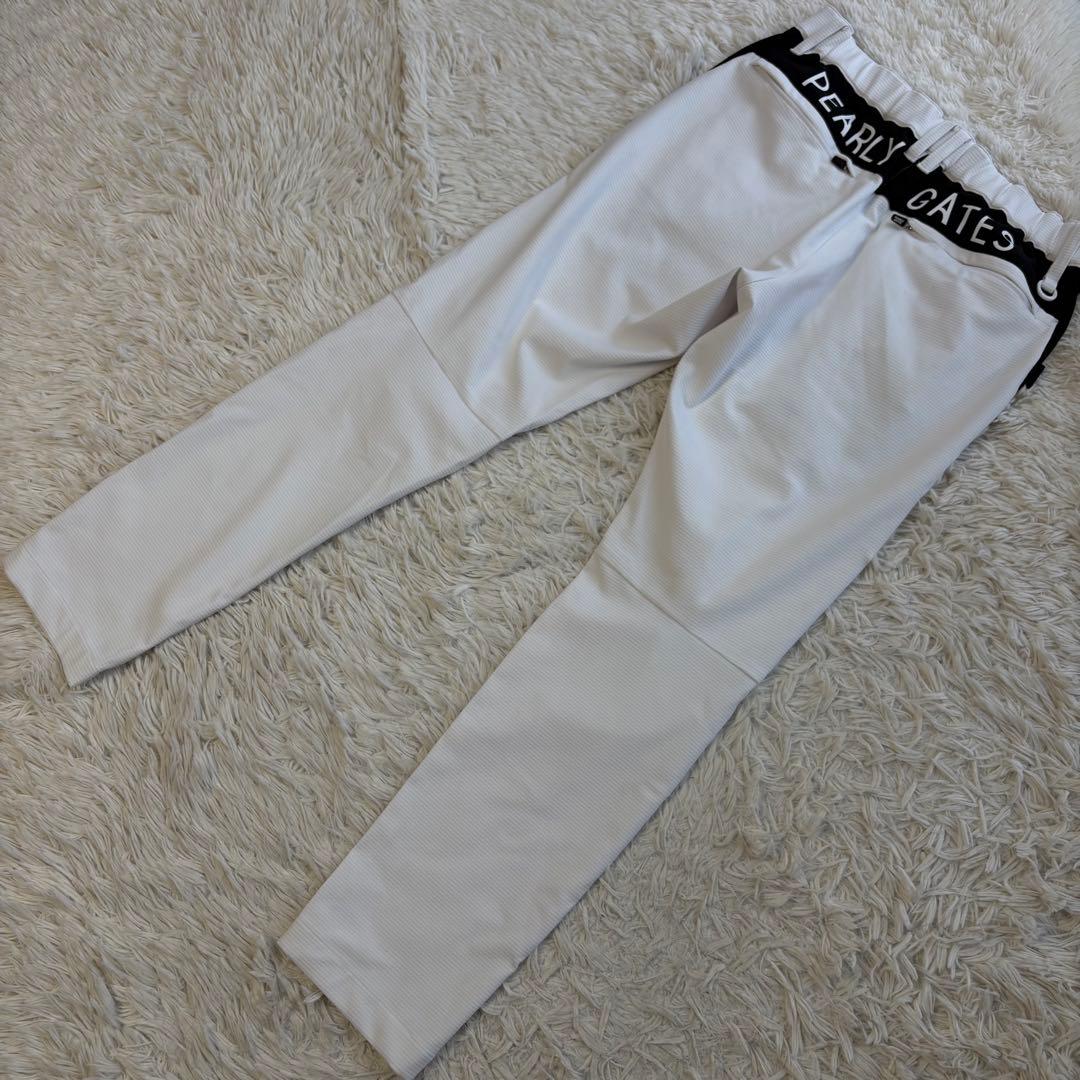 パーリーゲイツ パンツ ゴルフウェア 24aw プリントロゴ サイズ4