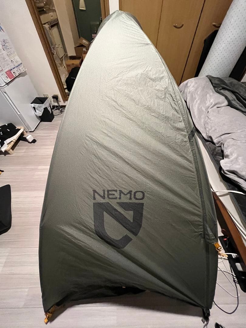 NEMO アトムオズモ 1p 山岳テント オリーブグリーン