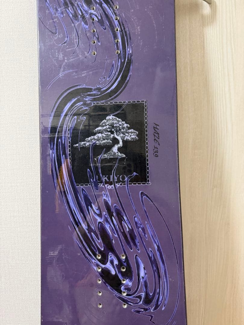 レア✨【ワックス済み】UKIYO 浮世　スノーボード　HAZE 139