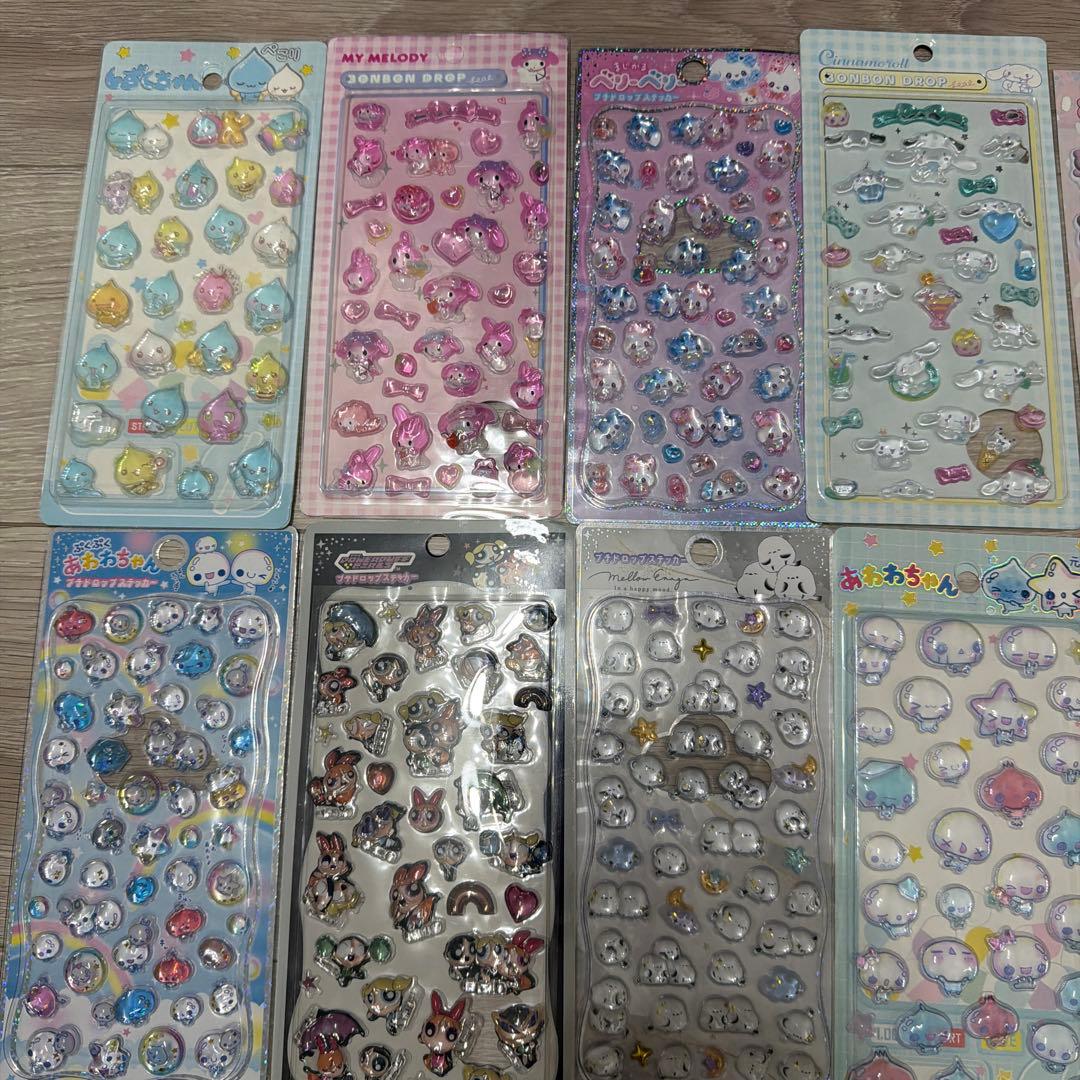 ①エンジェルブルー　シールノート　ディズニーワッペンシール等