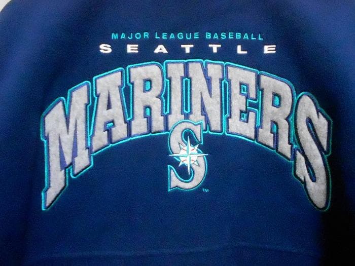 MLB シアトル・マリナーズ 裏ボア 肉厚 フリース ジャケット