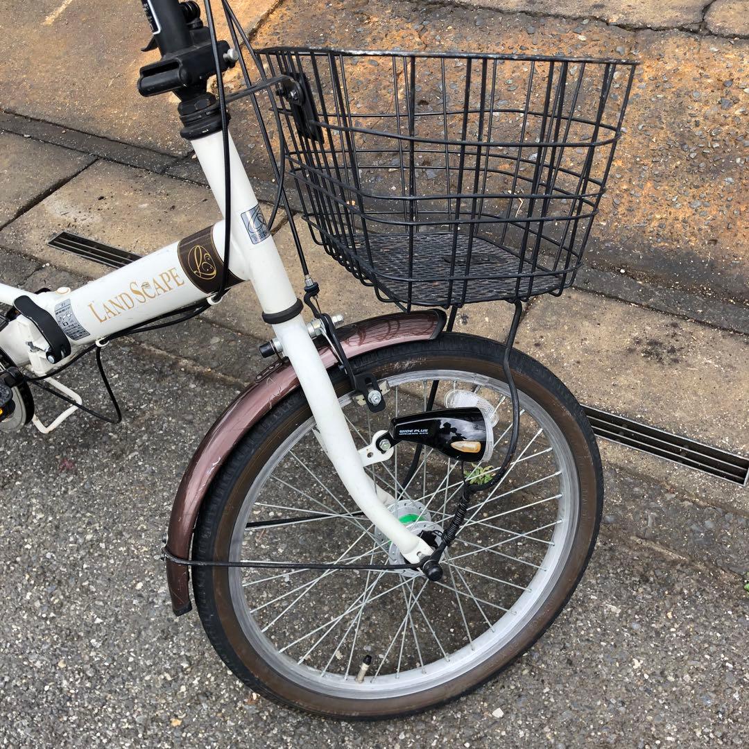 値下げ中！[541]送料無料 武田 折りたたみ自転車 ランドスケープ