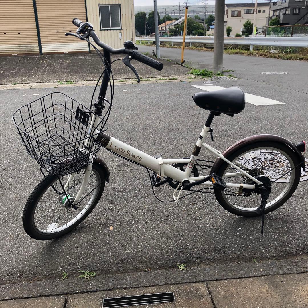 値下げ中！[541]送料無料 武田 折りたたみ自転車 ランドスケープ