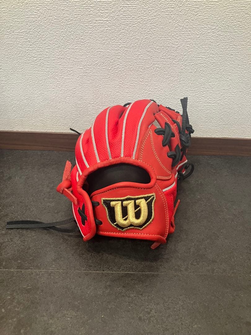 Wilson ジュニア D-MAX デュアル 7J WBW1018 レッド