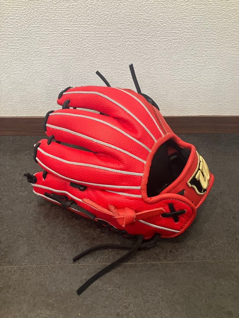 Wilson ジュニア D-MAX デュアル 7J WBW1018 レッド