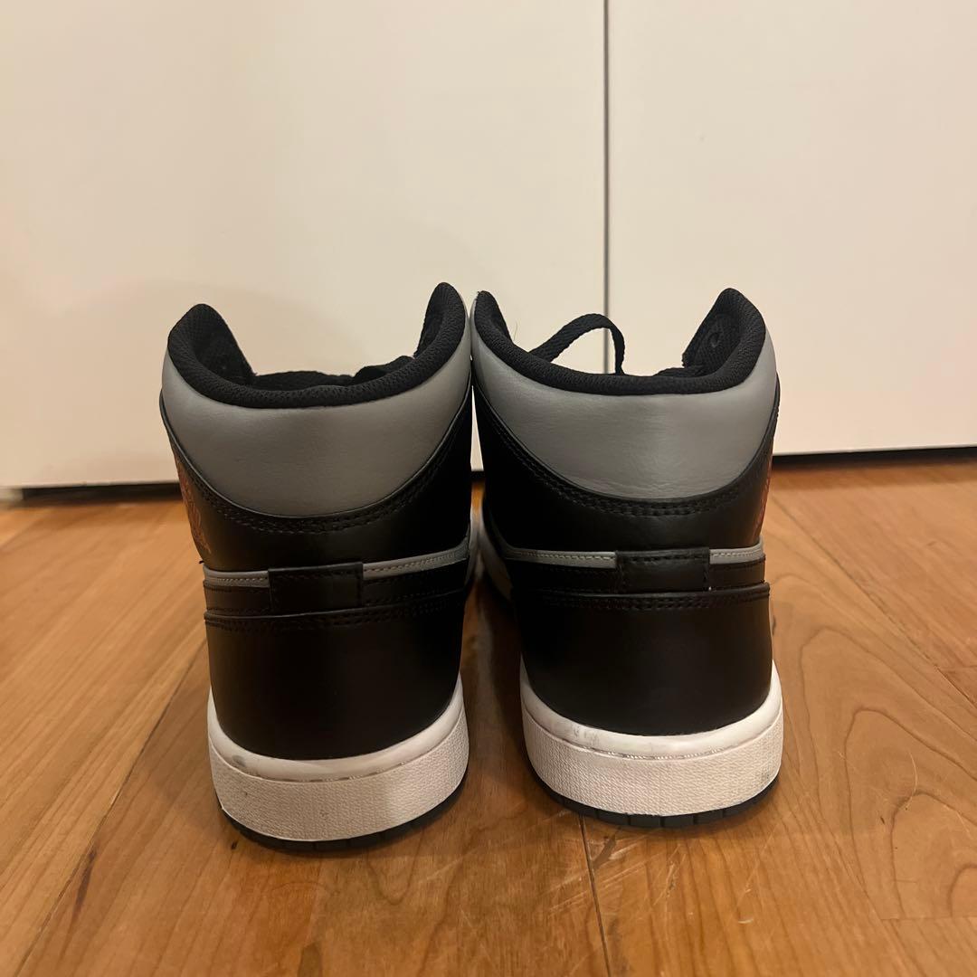 【美品】AIR JORDAN 1 MID SHADOW エアジョーダン