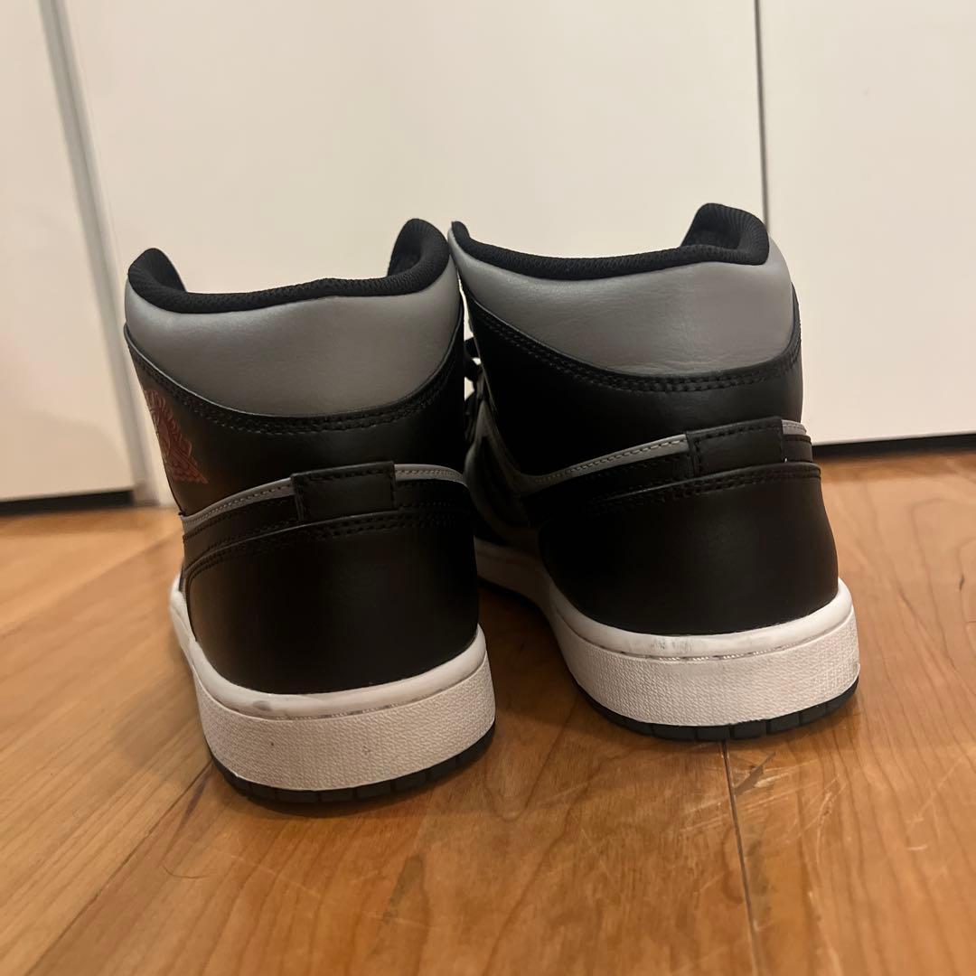 【美品】AIR JORDAN 1 MID SHADOW エアジョーダン